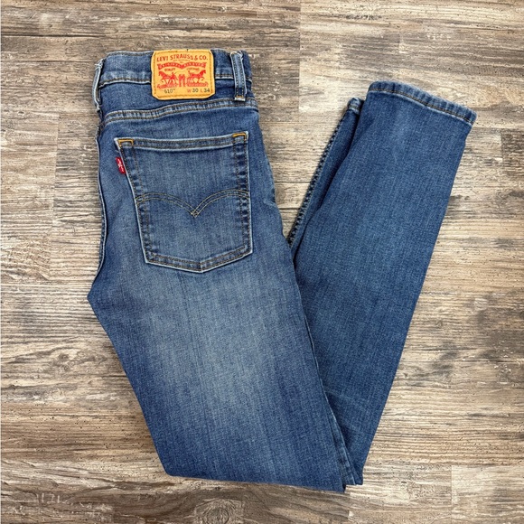 Levi’s 510 Skinny Jeans 30x34 Medium Wash Stretch Denim - Picture 2 of 9